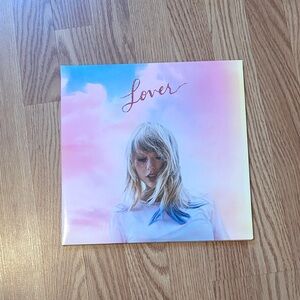 Taylor Swift Lover Album Cover - Pink and Blue
